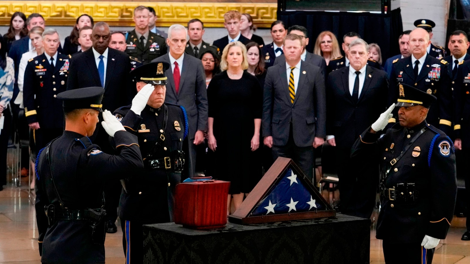 Medal of Honor recipient Col. Ralph Puckett lies in honor in Capitol rotunda [Video]