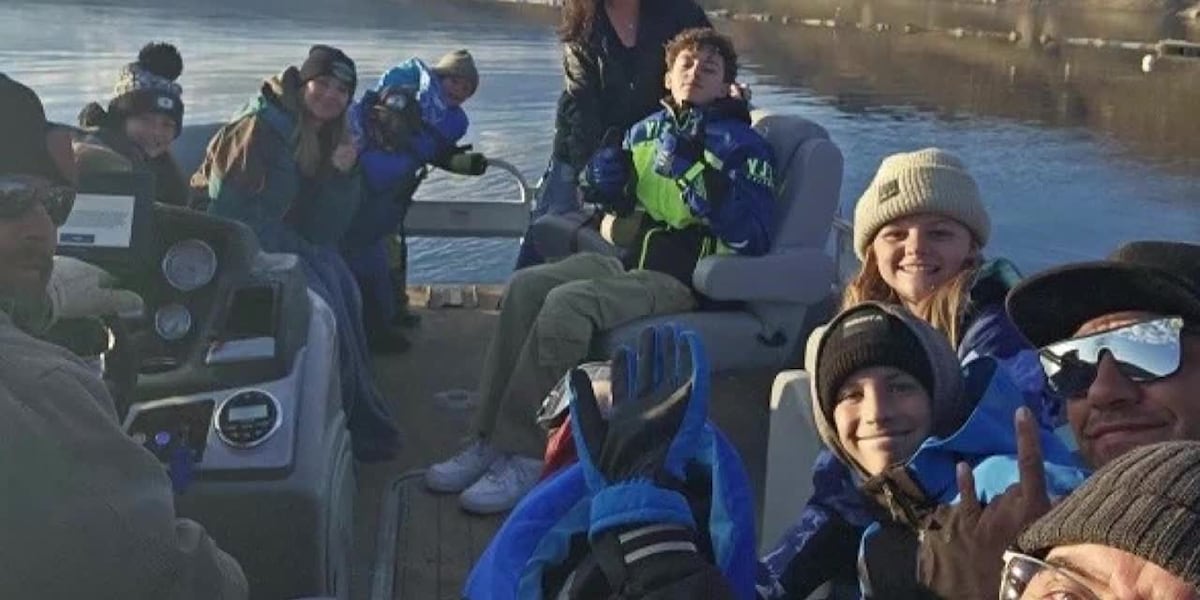 Students take boat to school after bridge closes [Video]