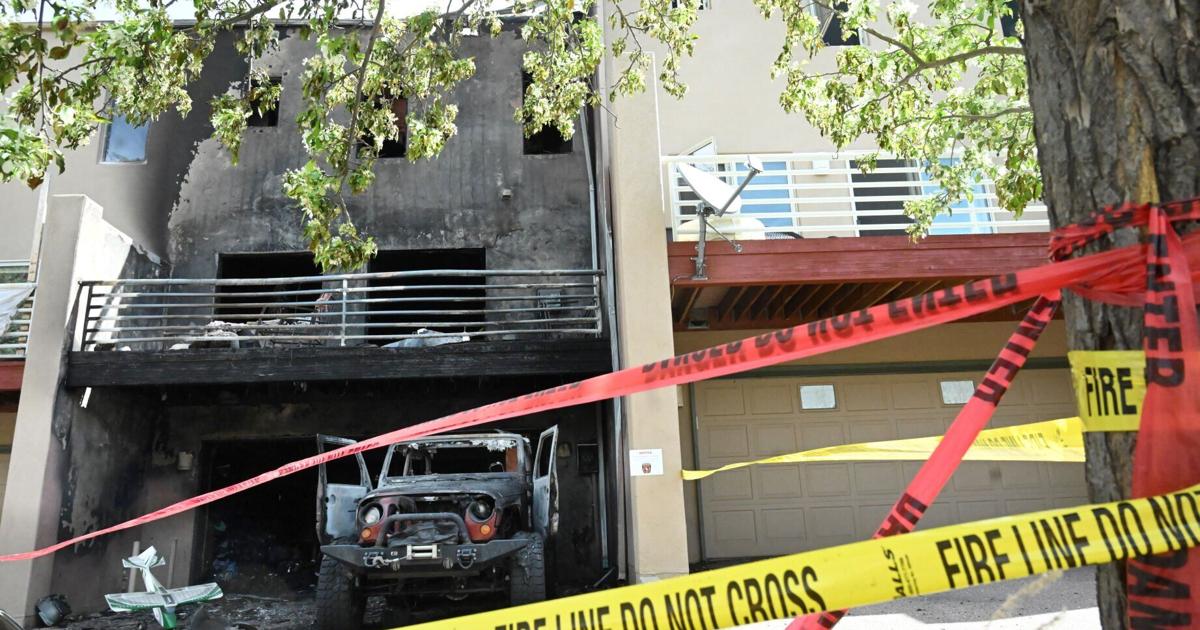 Arson suspect arrested after multiple vehicles, townhome catch fire in Old Colorado City [Video]