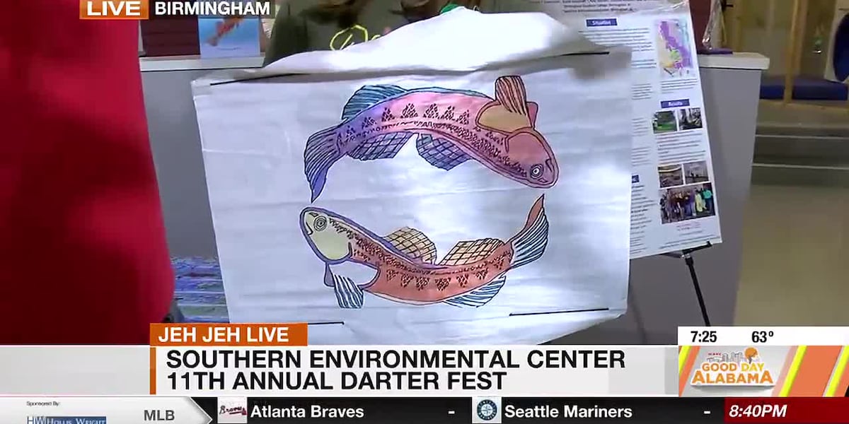 Jeh Jeh Live: Southern Environmental Center 11th annual Darter Fest [Video]