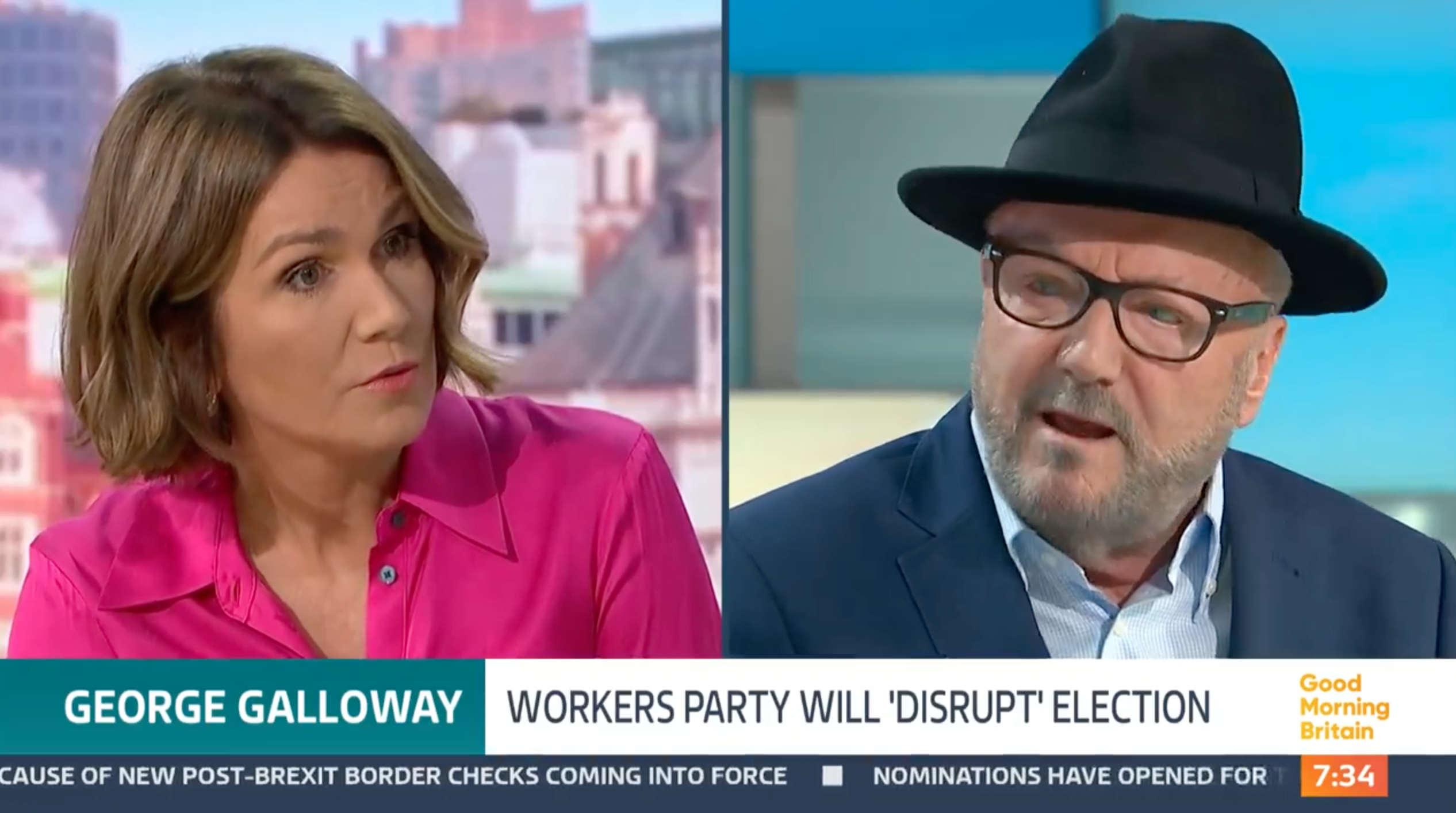 Check Your Facts: George Galloway Clashes With Good Morning Britain Hosts In Fiery Interview [Video]