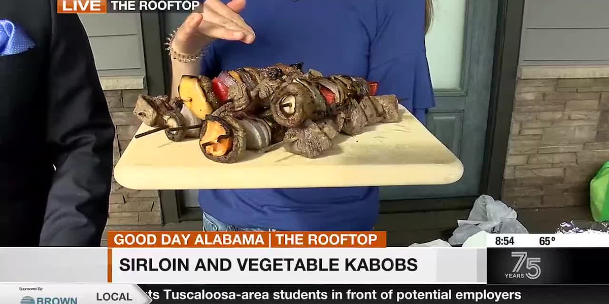 The Rooftop: Jessica Ivey – Sirloin and Vegetable Kabobs [Video]