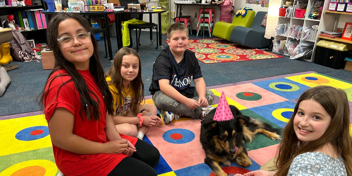 School Therapy Dog leads to better attendance and mental health for NKC students [Video]