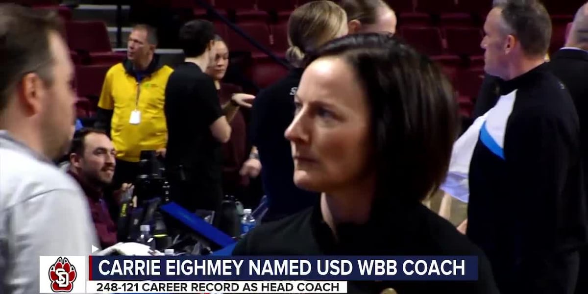 It’s official, Carrie Eighmey is the new Women’s Basketball Coach at USD [Video]