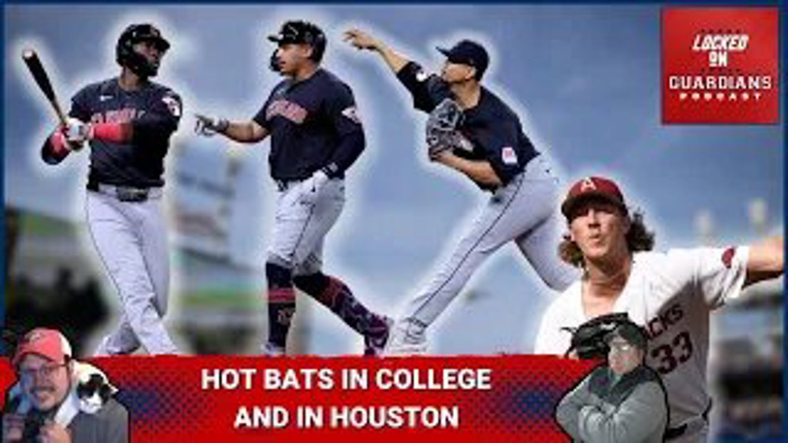 Cleveland Guardians Bats Hot in Houston and How Hot Are the Bats in College? [Video]