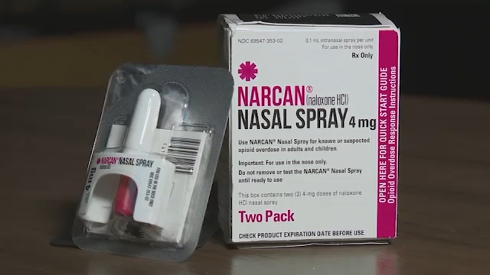 California partners with New Jersey company Amneal Pharmaceuticals to make generic naloxone opioid overdose reversal drug [Video]