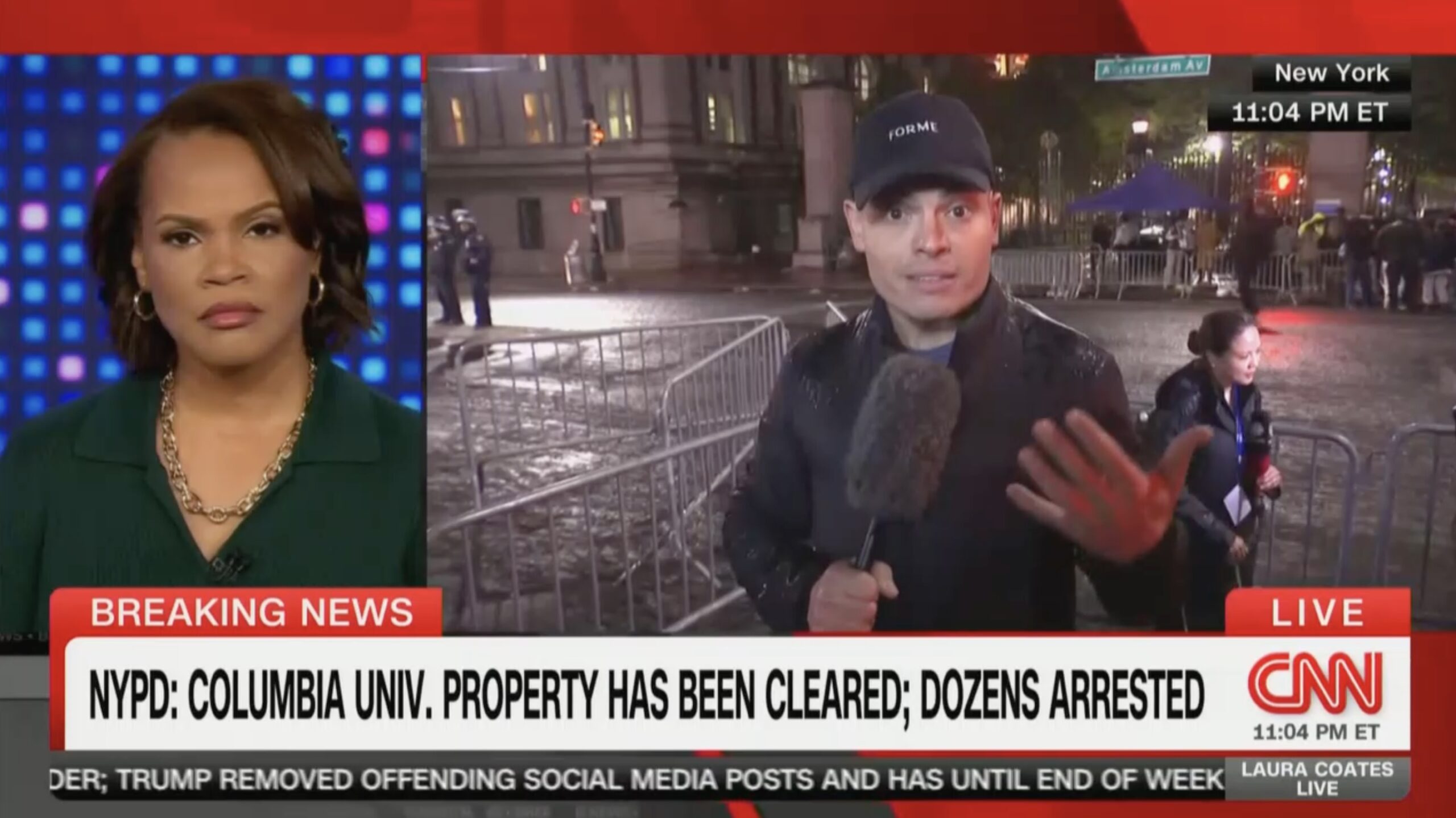 Miguel Marquez Shocked by NYPD Response to Columbia Protest [Video]
