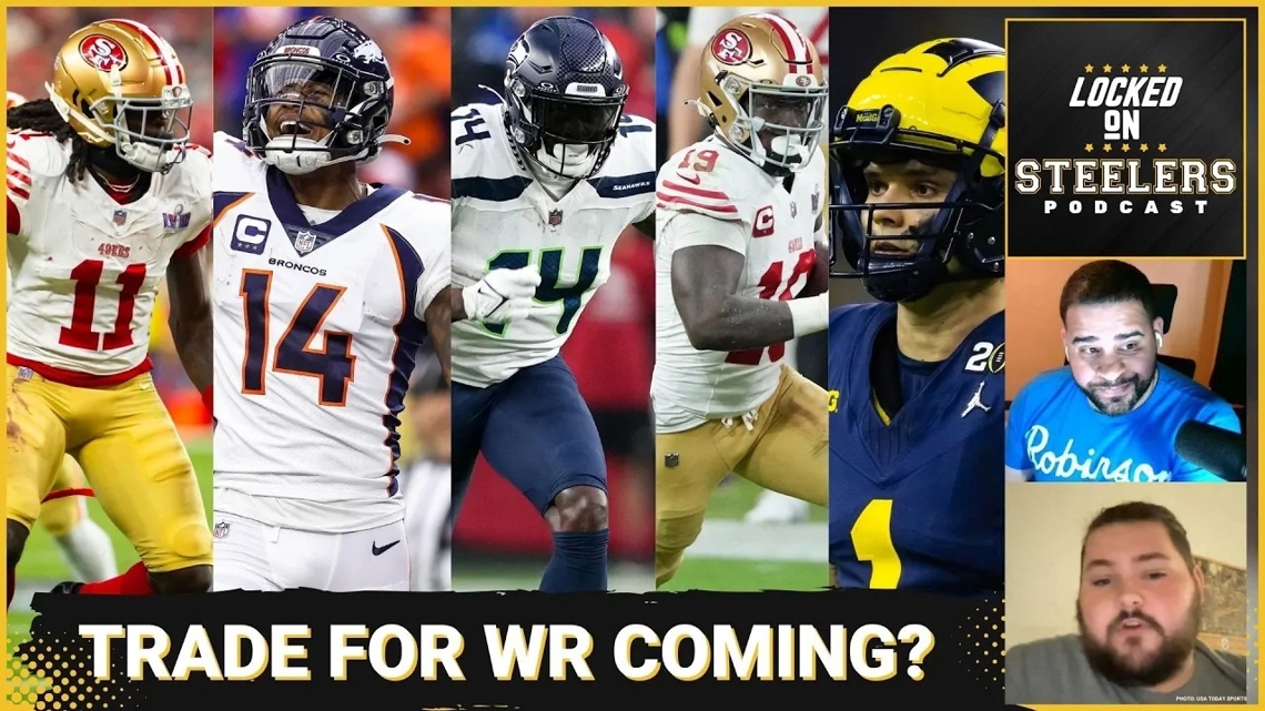 Steelers WR Trade Coming? | Courtland Sutton, Brandon Aiyuk, Others | Roman Wilson: Big Play Threat? [Video]