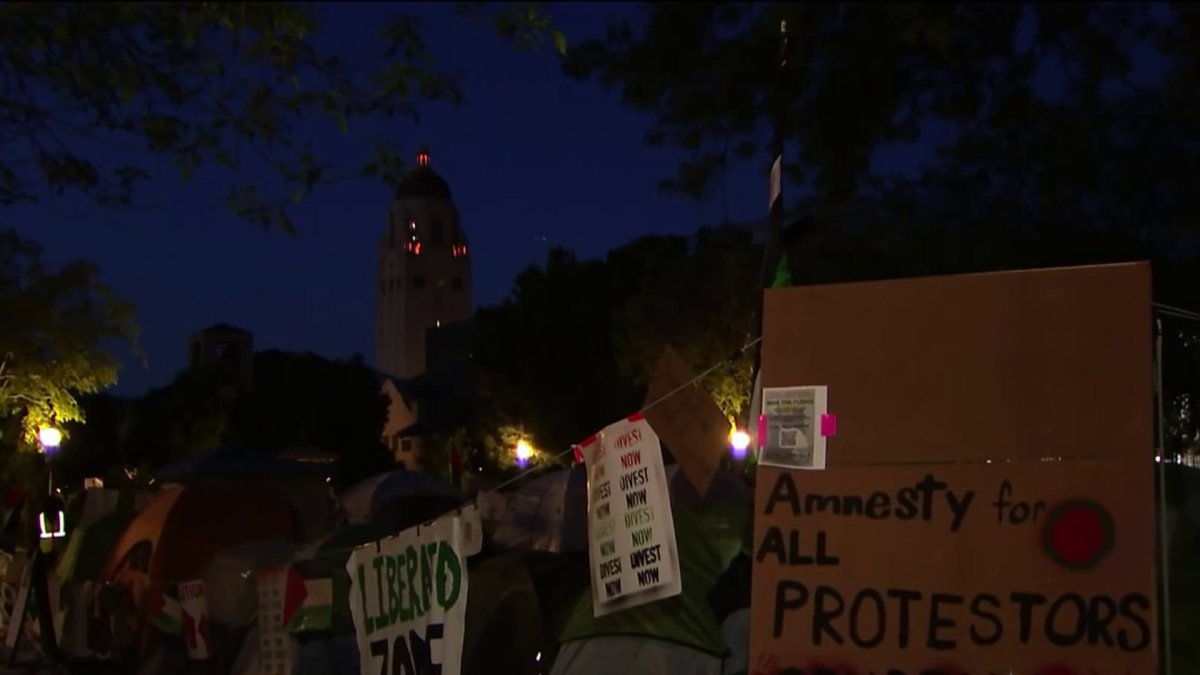Pro-Palestinian protesters remain camped out at Bay Area universities  NBC Bay Area [Video]