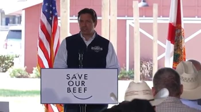 Gov. DeSantis signs sweeping agriculture bill prohibiting sale of lab-grown meat in Florida [Video]