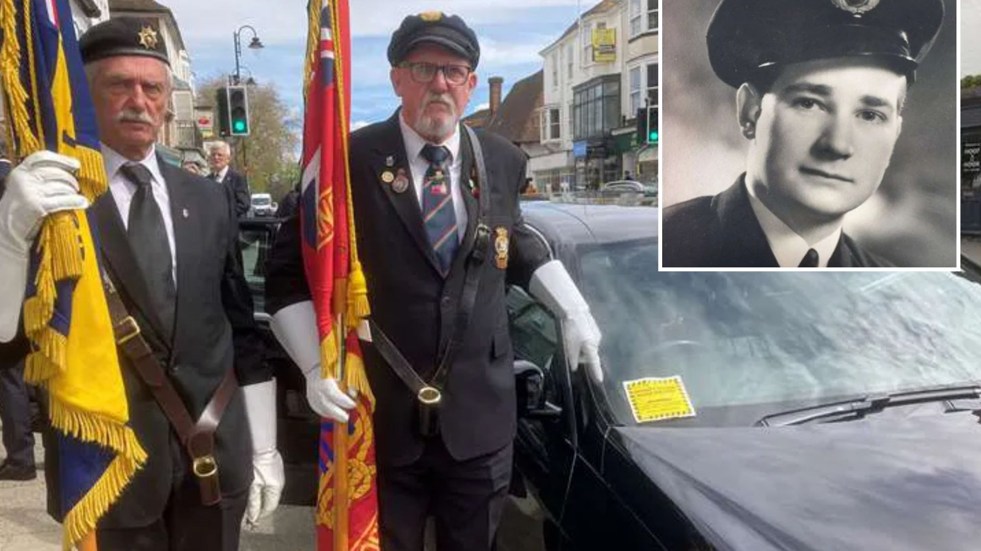 ‘It’s disgraceful,’ say furious family of war hero who were slapped with a parking ticket during his FUNERAL [Video]
