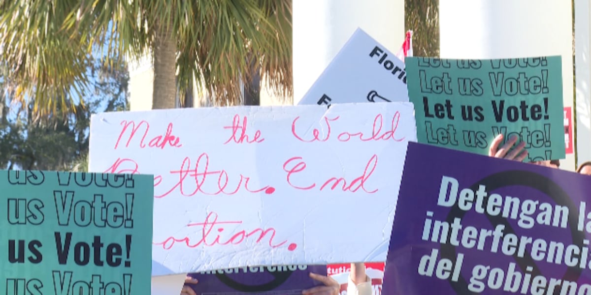 Floridas six-week abortion ban takes effect Wednesday [Video]