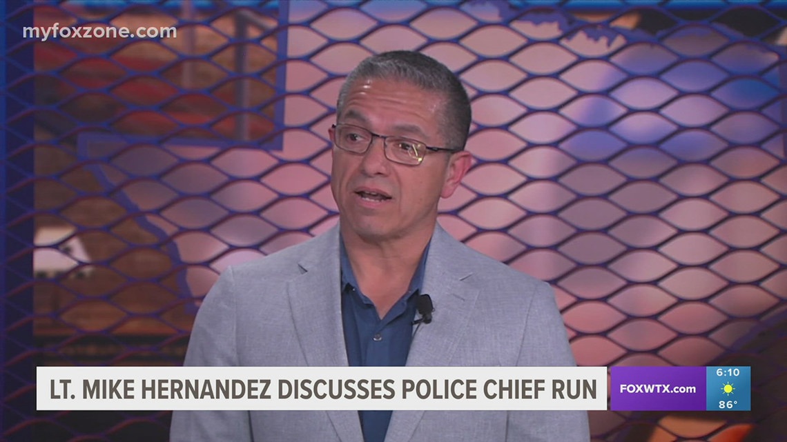 Lt. Mike Hernandez discusses running for police chief [Video]