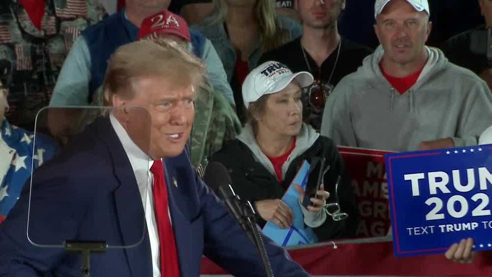 ‘I have a crooked judge,’ former President Donald Trump says at Waukesha rally about hush money trial [Video]