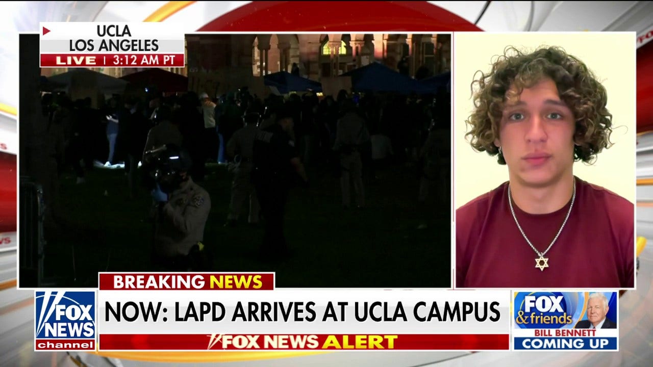 UCLA student says many campus counter-protesters were locals, not students [Video]