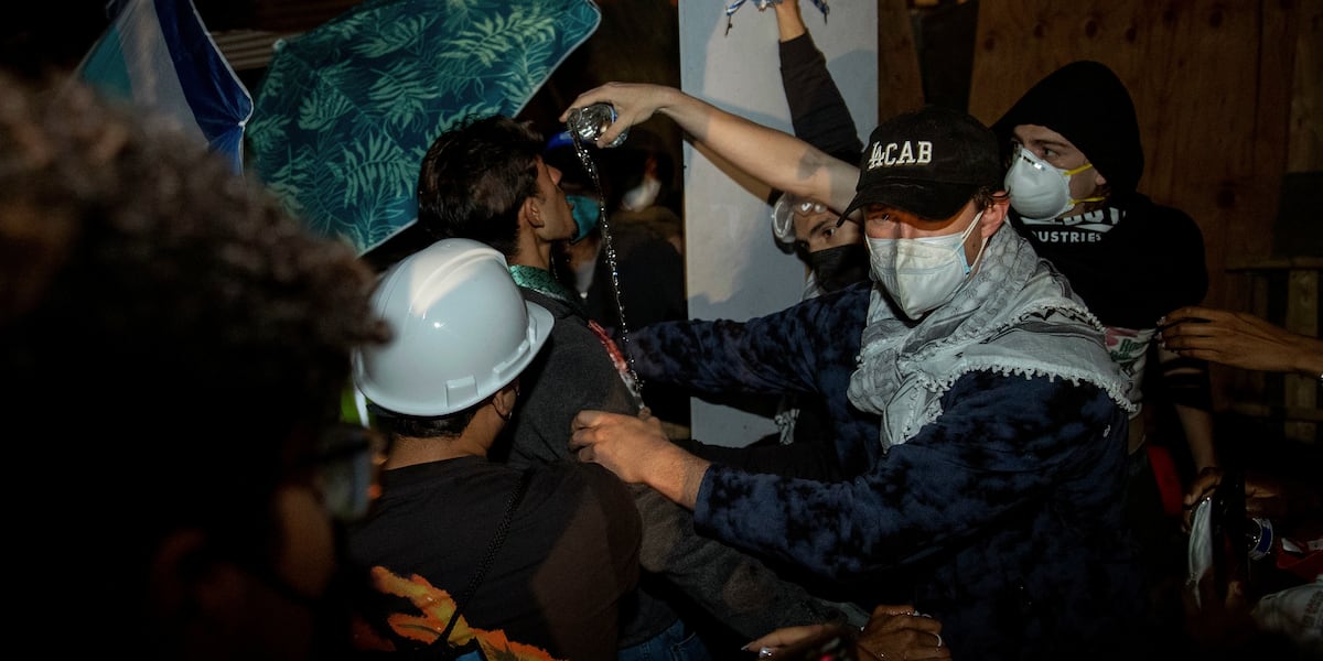 Police begin dismantling a pro-Palestinian demonstrators encampment at UCLA [Video]