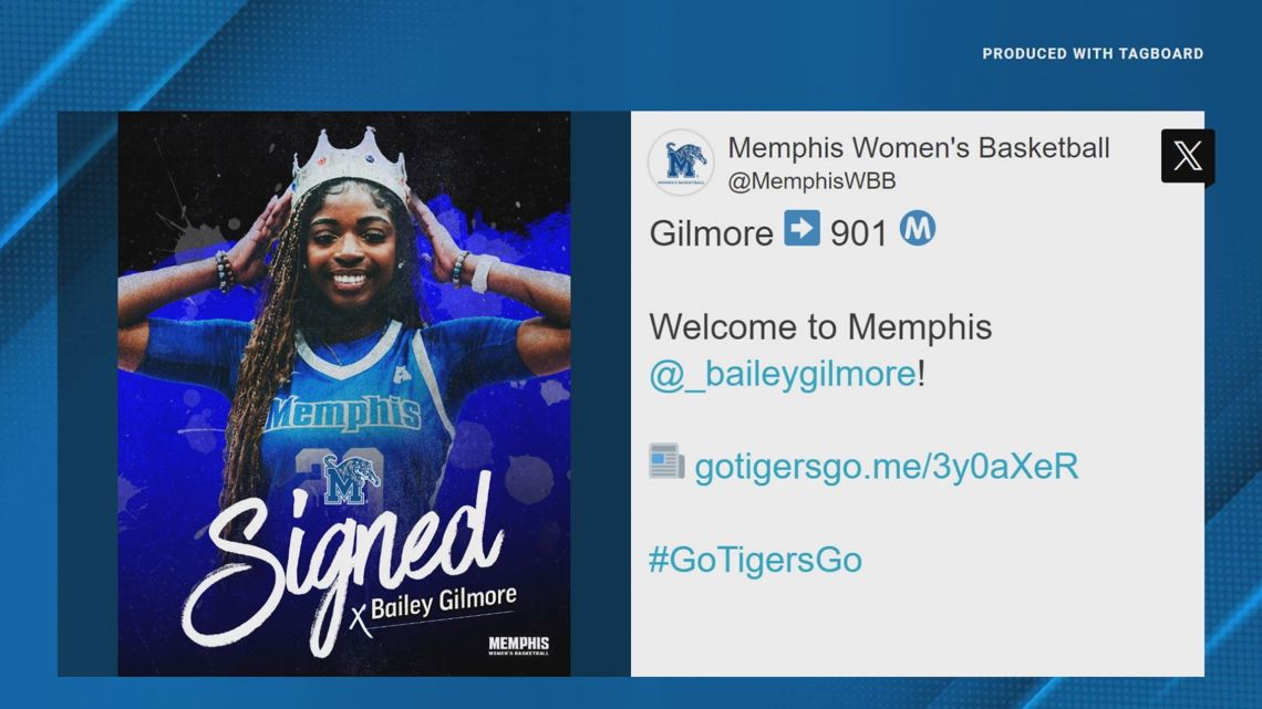 Alex Simmons adds Bailey Gilmore to 2024-25 Memphis Women’s Basketball Roster [Video]