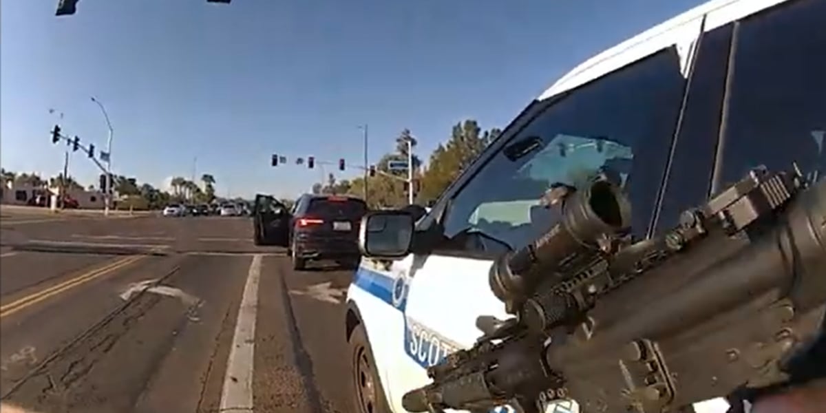 Body-cam video released shows deadly police shootout in Scottsdale