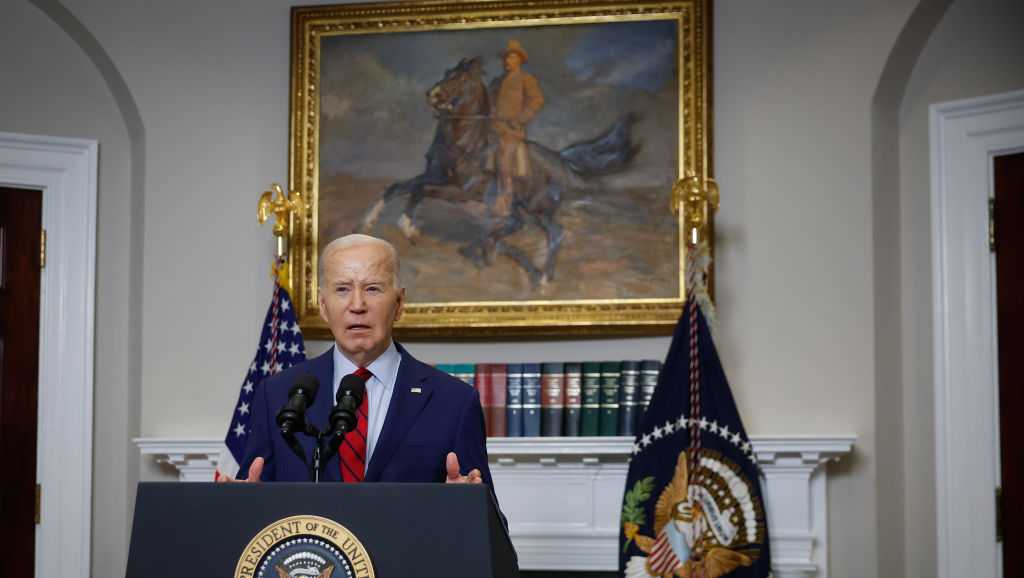 Biden says ‘order must prevail’ during campus protests over Gaza [Video]