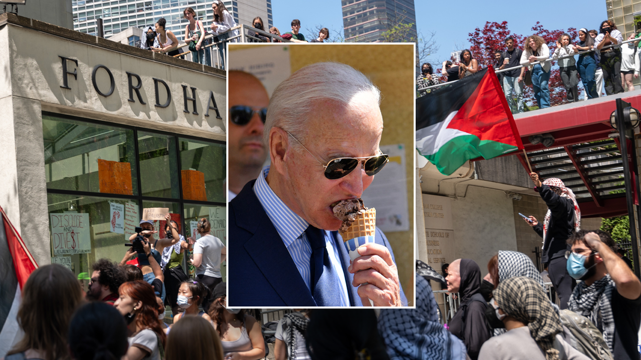 As anti-Israel agitators take over college campuses, social media asks #WhereIsBiden: ‘Unfit to lead’ [Video]