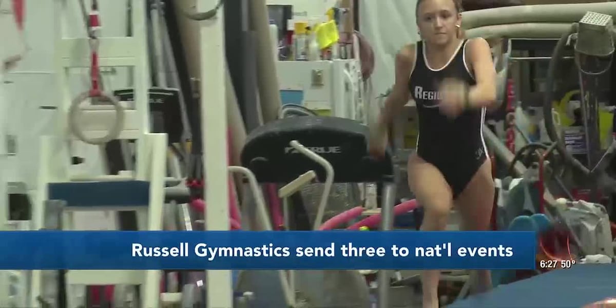 Russell Gymnastics send three to national events [Video]