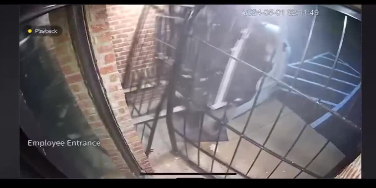 Thieves use forklift to steal from gun club [Video]