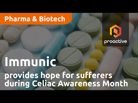Immunic CEO Dr Daniel Vitt provides hope for sufferers during Celiac Awareness Month [Video]