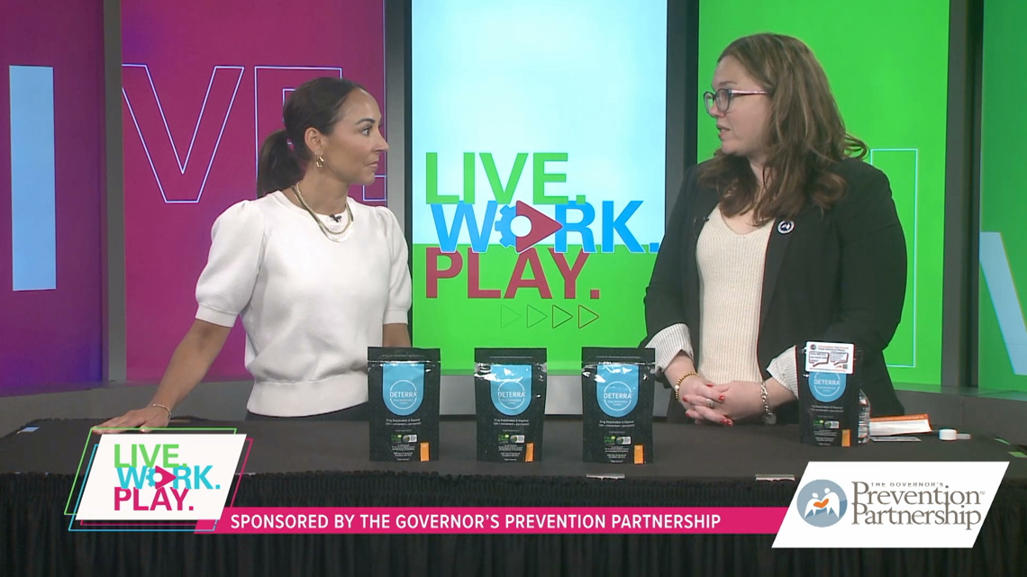 The Governor’s Prevention Partnership is providing a safe way to dispose medications and other drugs on Live. Work. Play. [Video]