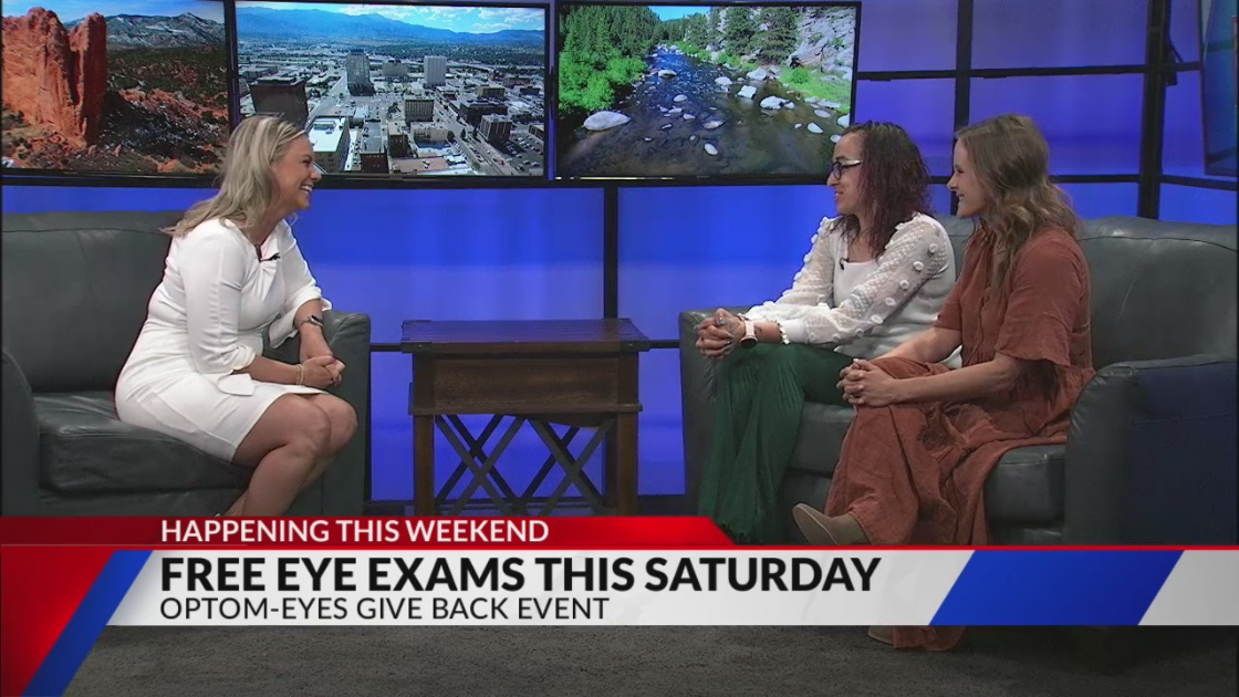 Free eye exams Saturday at Optom-Eyes [Video]