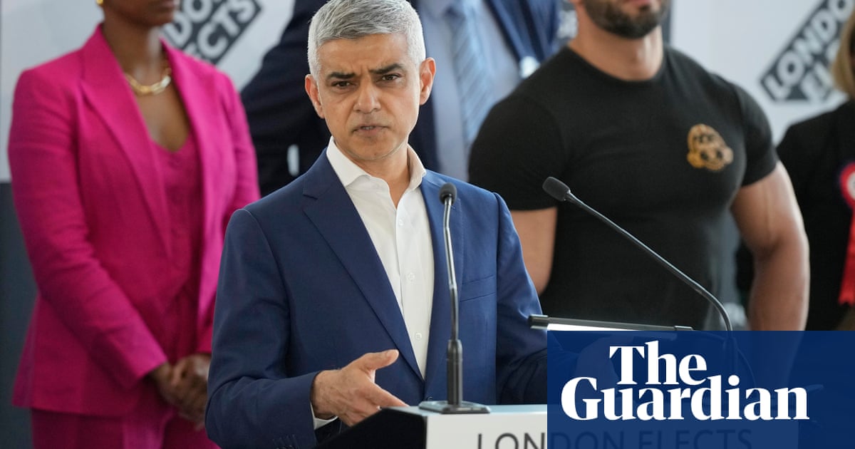 Sadiq Khan gives speech after being elected London mayor for third term  video | Politics