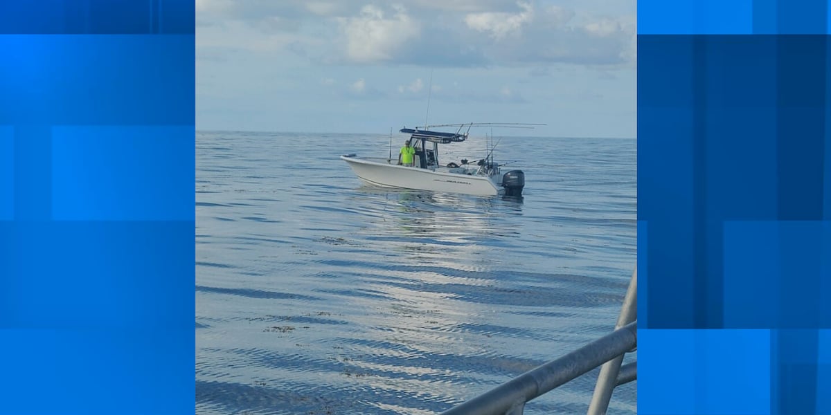 US Coast Guard rescues fishermen off coast of Georgetown Co. [Video]