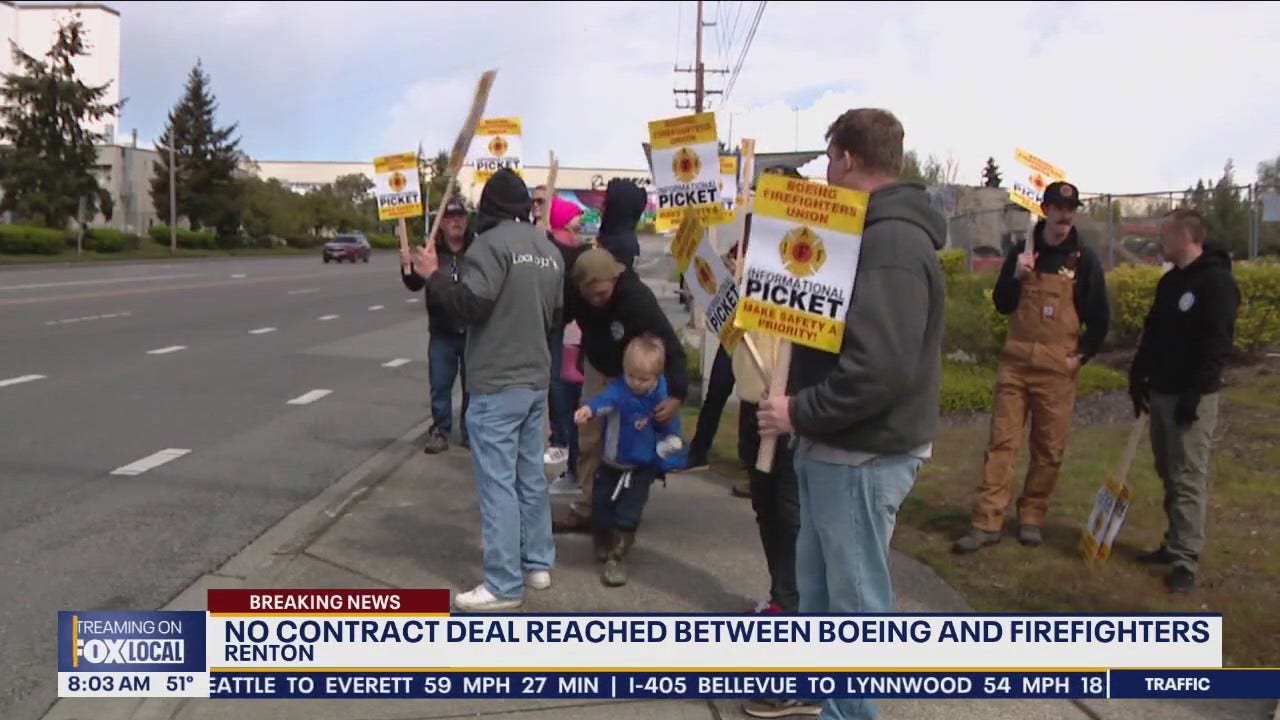 Boeing, union firefighters can’t reach new deal before deadline [Video]