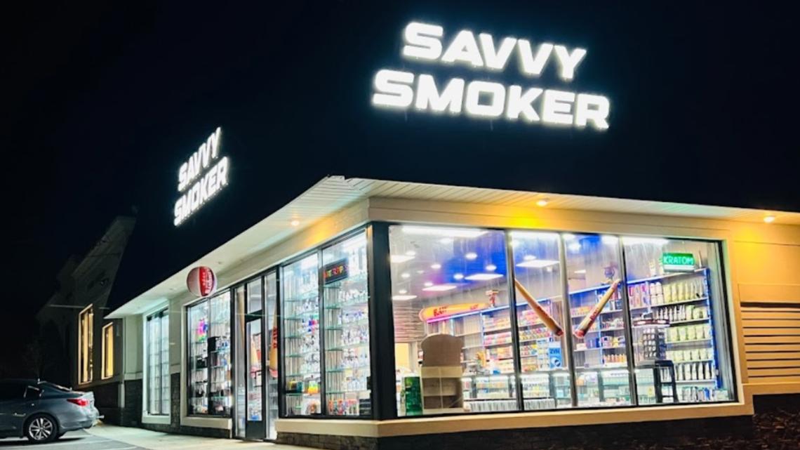 Police report illegal cannabis was sold out of the Savvy Smoker [Video]