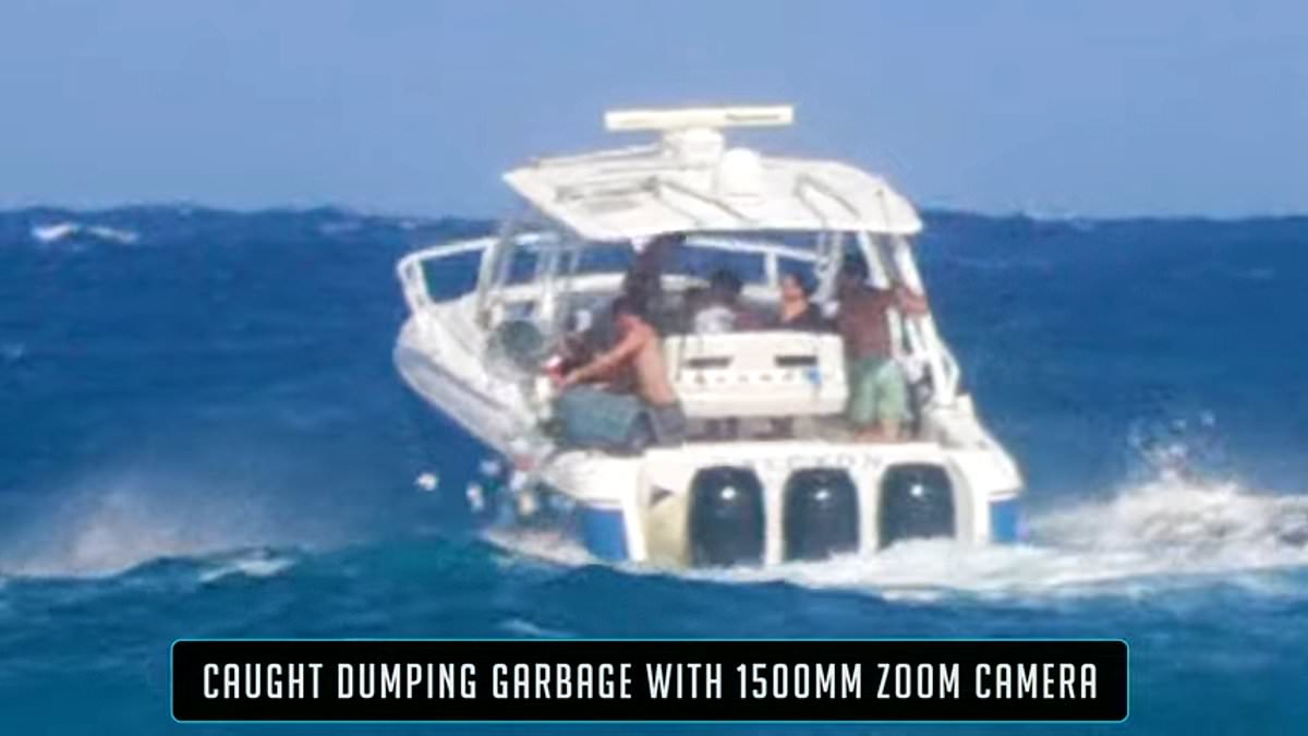 Brazen teens caught dumping trash off Florida party boat turn themselves in after authorities showed up parent’s door and now face felony charges [Video]