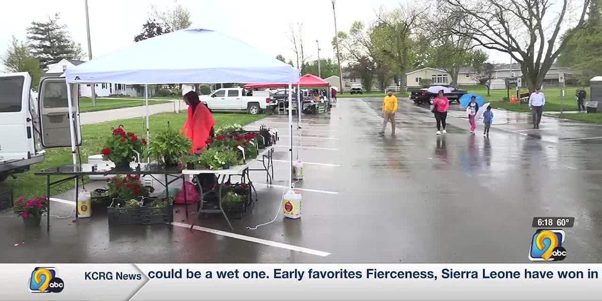 Despite rain, people check out first Marion Farmers Market of 2024 [Video]