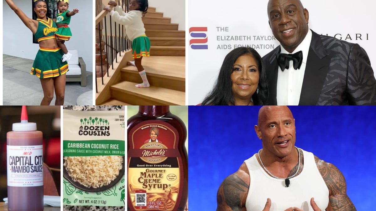 Gabrielle Union’s Twinsie Daughter, Black-Owned Food Brands, The Rock Reaching Black Billionaire Status and More Celeb News [Video]