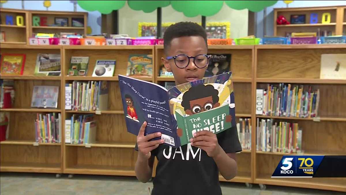At 9 years old, an Oklahoma student has already published 2 books [Video]