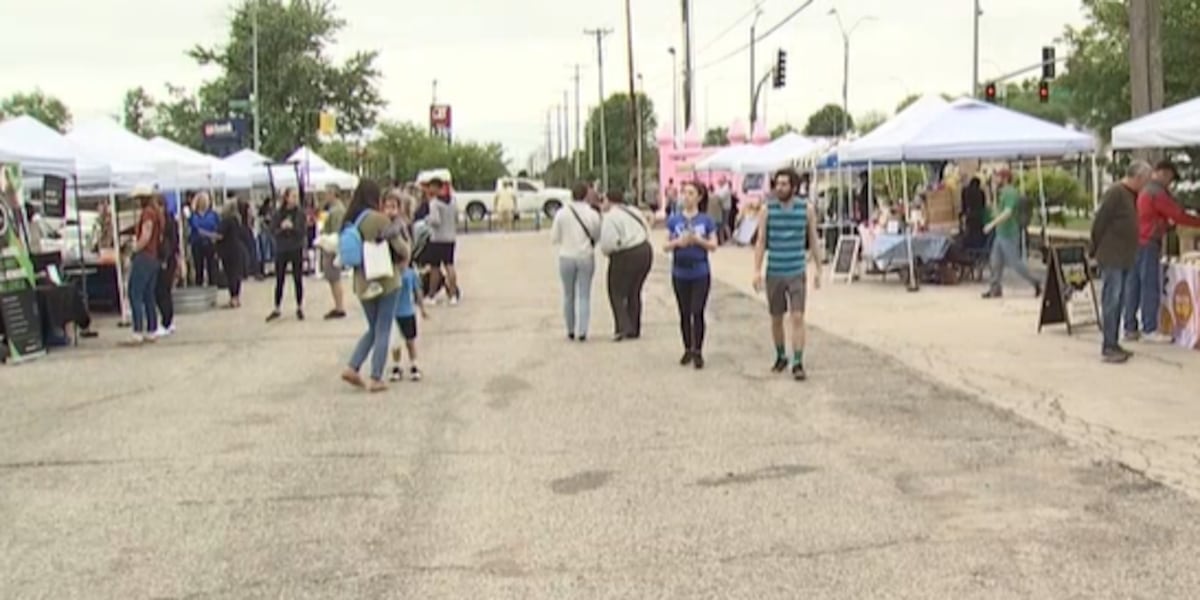 Vendors, artists show out for 3rd annual Waldo Spring Fling [Video]