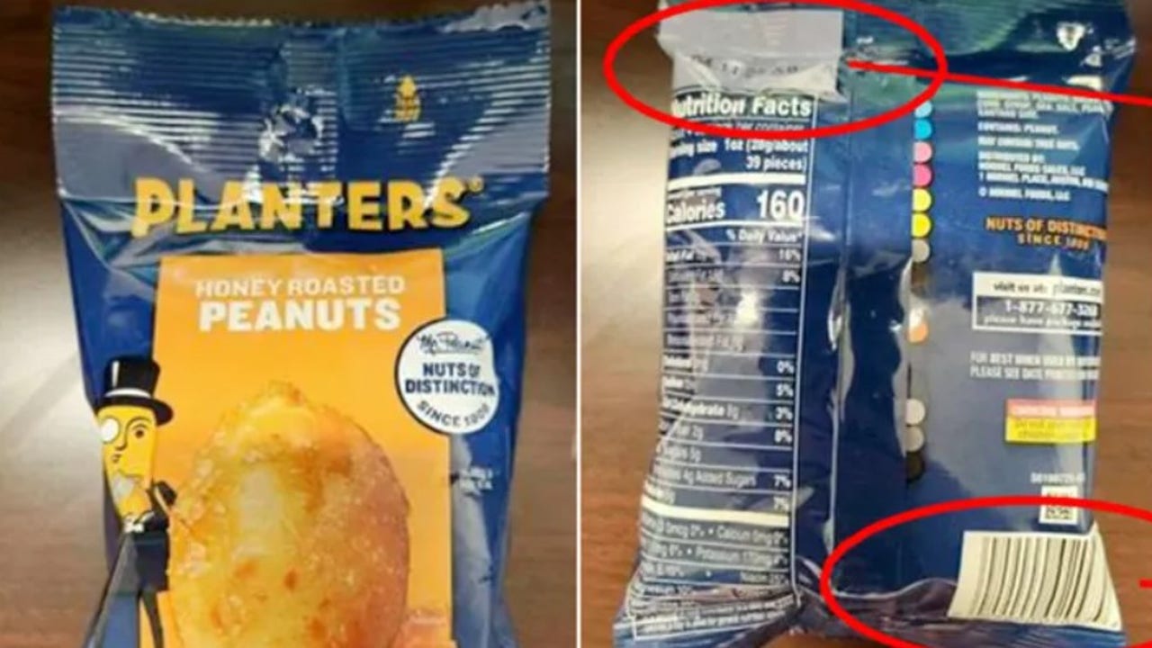 Planters nuts recalled after discovery of potentially fatal contamination [Video]