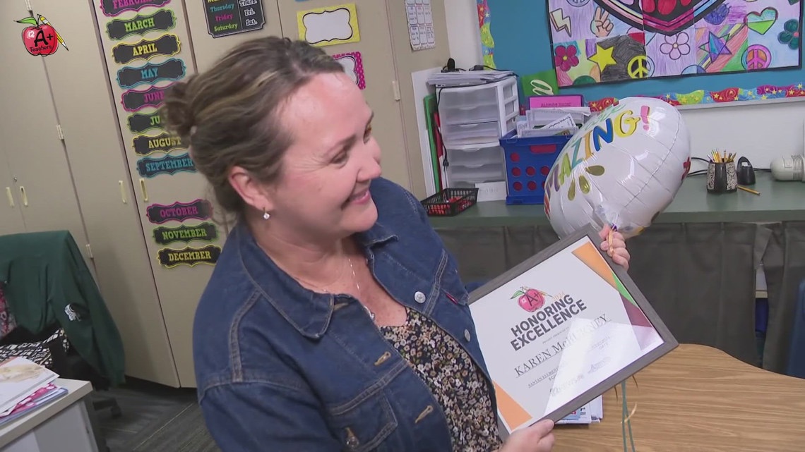 12News A+ Teacher: Karen McBurney from Santan Elementary [Video]