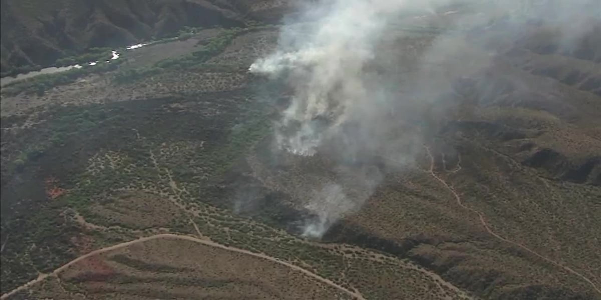 RAW: Horse Fire burning in northeast Valley [Video]