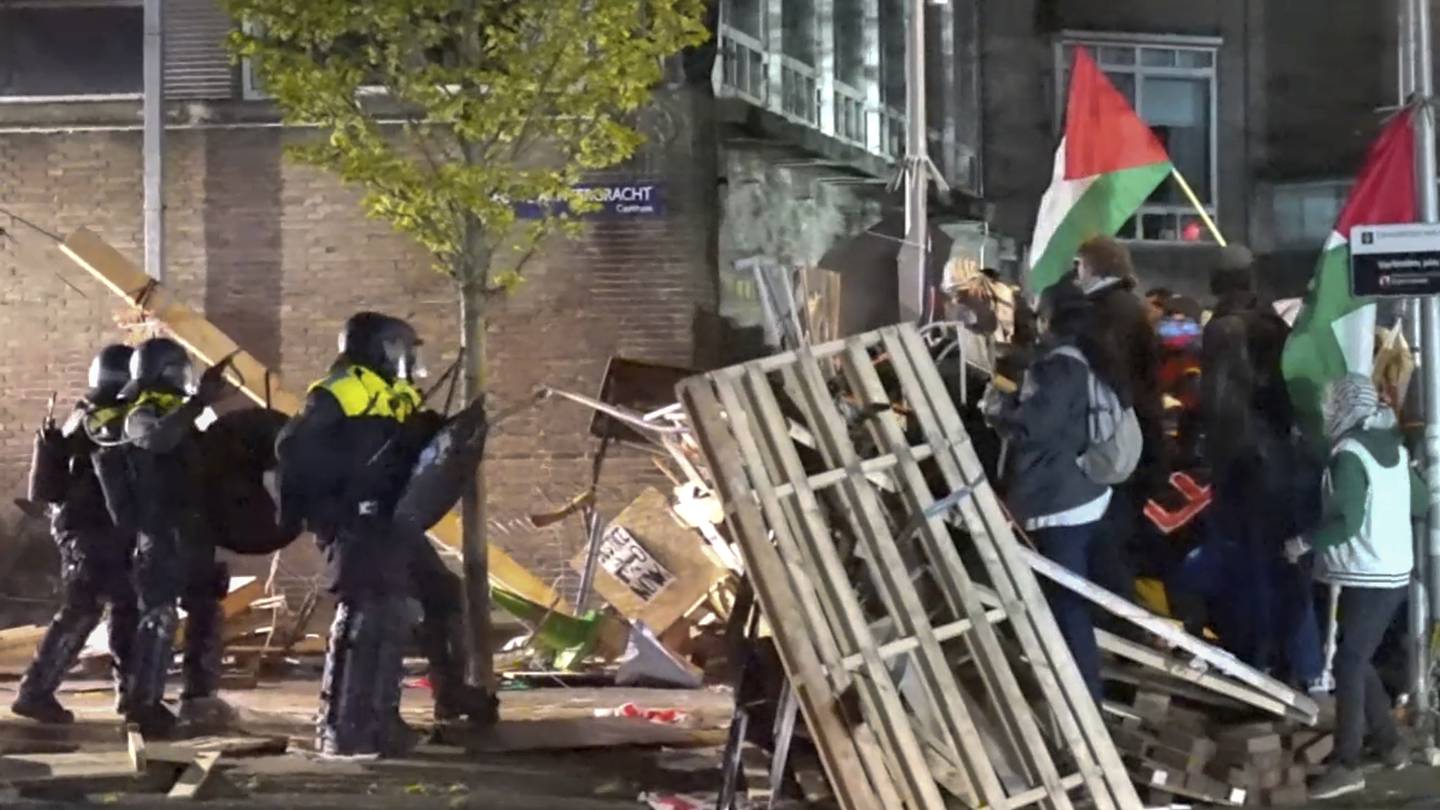 Police break up pro-Palestinian student protest in Berlin as demonstrations spread across Europe  WSOC TV [Video]