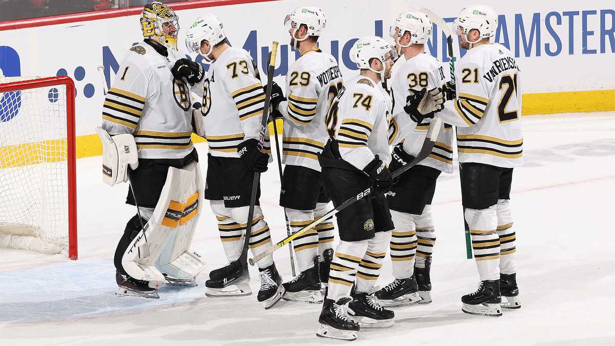 Bruins roll past Panthers 5-1 for 1-0 series lead [Video]