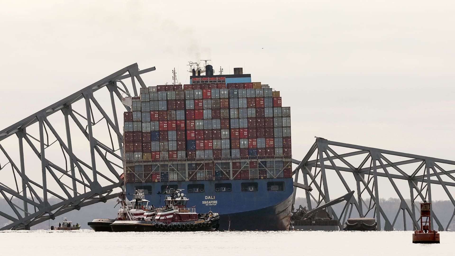 Shipping giant Maersk says Baltimore port return decision is near [Video]