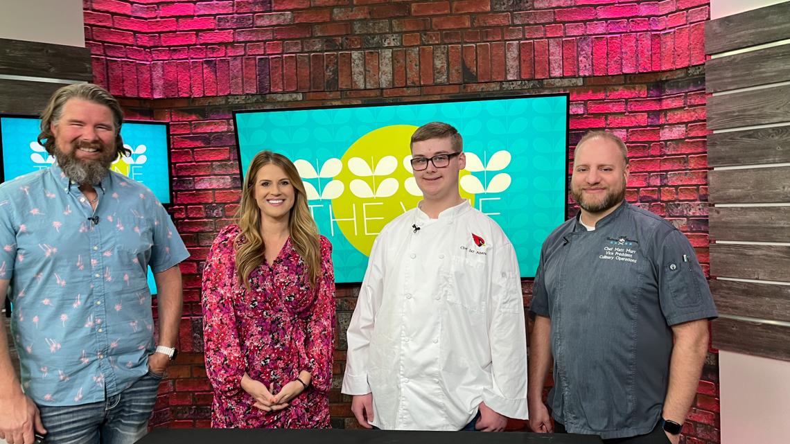 Winner of the 7th Annual Student Chef Showdown dishes on the inspiration behind his meal [Video]