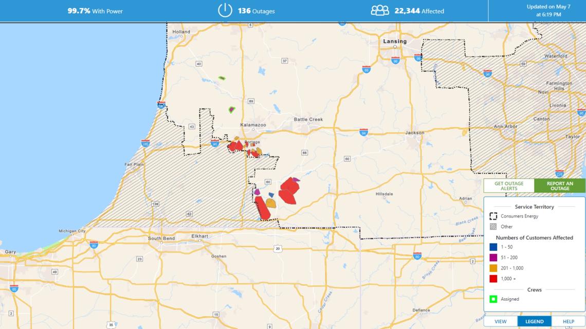 Thousands without power in Southwest Michigan [Video]