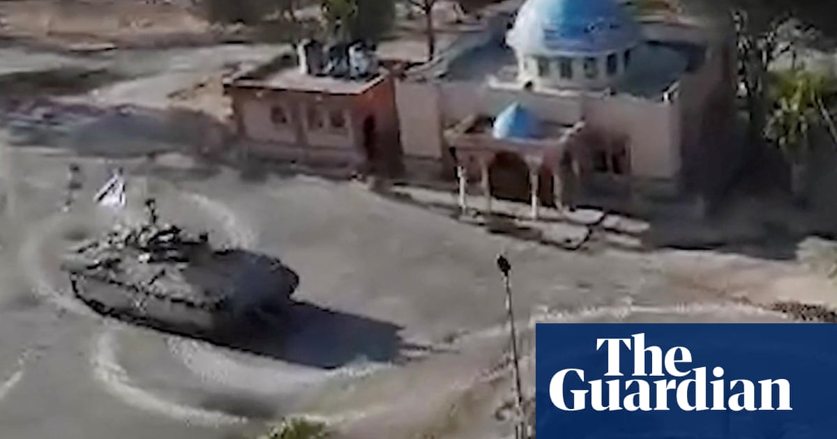Israeli tanks enter Rafah and take control of Palestinian side of crossing  video | World news