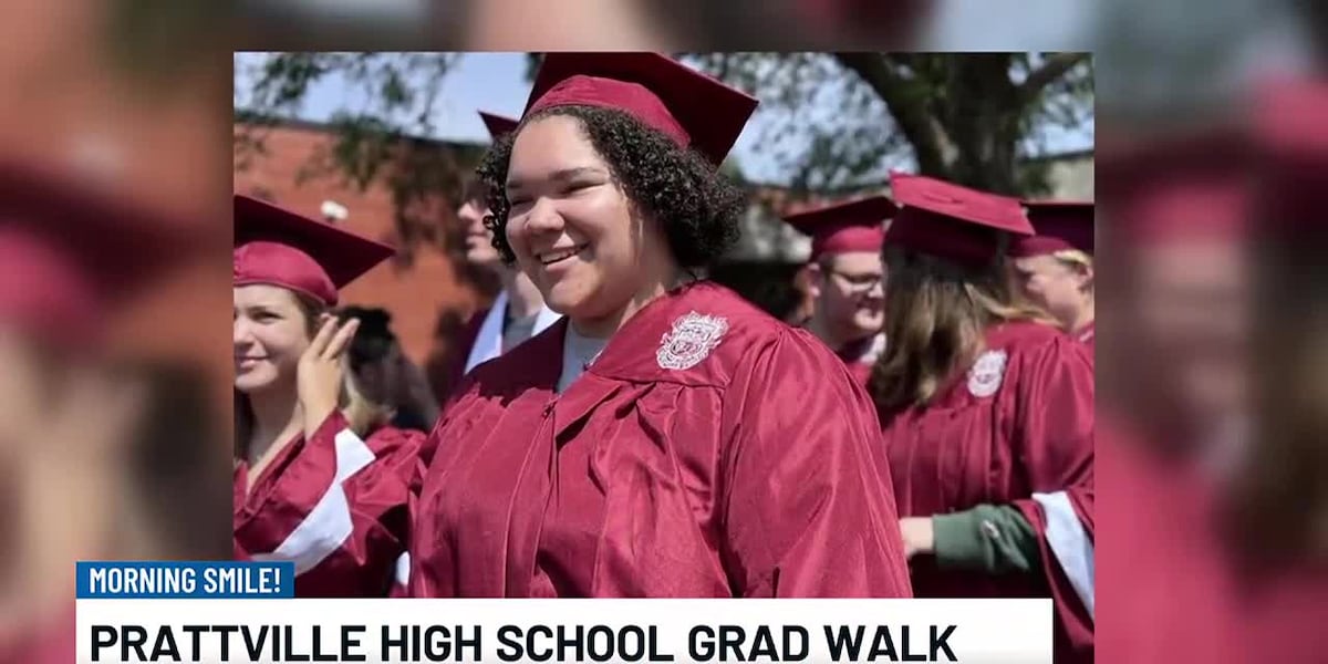 Morning Smile: Prattville High School grad walk [Video]