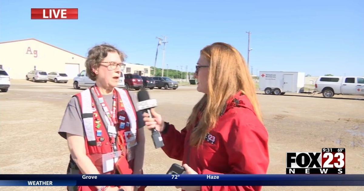 Video: Red Cross opens shelter in Pawhuska for those affected by severe weather | News [Video]