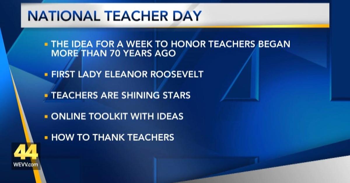 This week is National Teacher Appreciation week | Video
